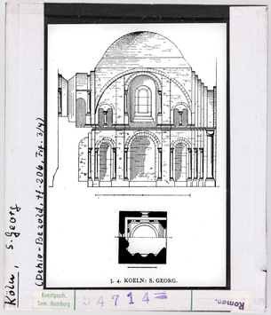 Vorschaubild Köln: St. Georg, Schnitt 